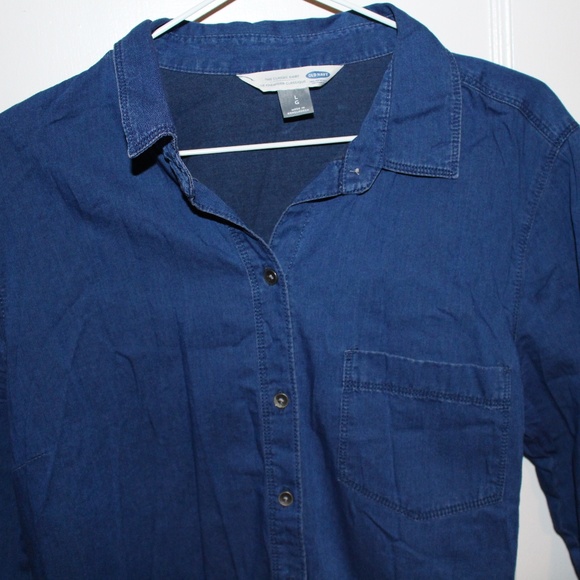3/$20 - Denim Button Down - Picture 3 of 5